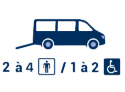 VAN ACCESSIBLE EN FAUTEUIL ROULANT